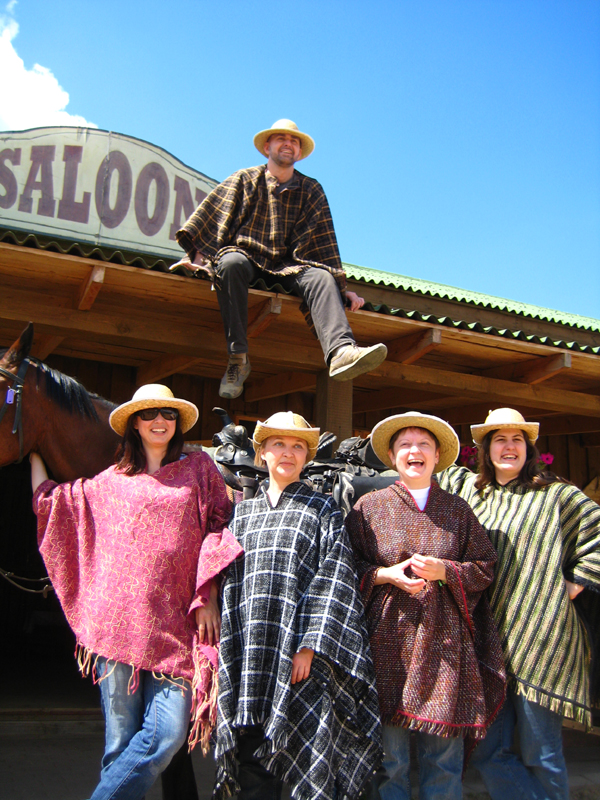 Летний корпоративный праздник - 2008 на конной базе "Аванпост"