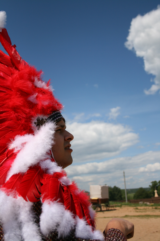 Летний корпоративный праздник - 2008 на конной базе "Аванпост"