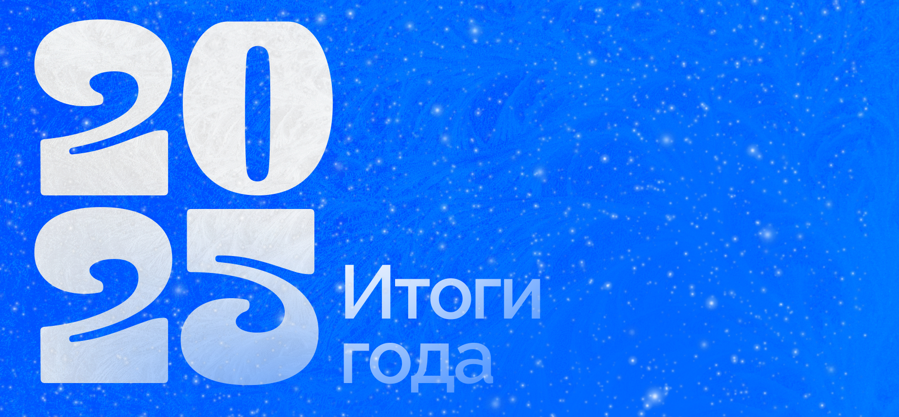 2025 год был для нас особым